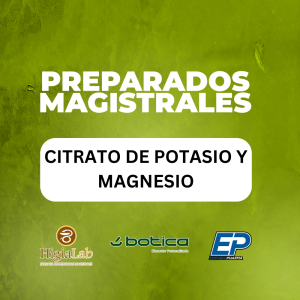 CITRATO DE POTASIO Y MAGNESIO